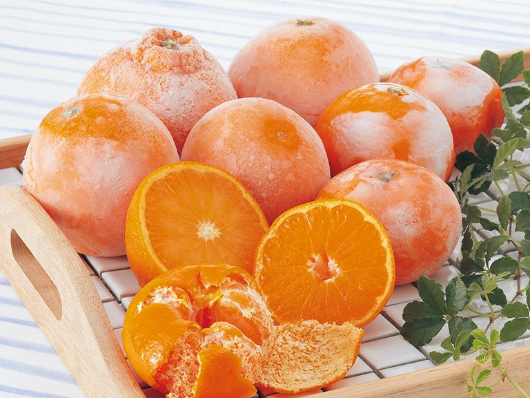 旬柑氷結・ぷち冷凍みかん2kg（35～45個）　のま果樹園