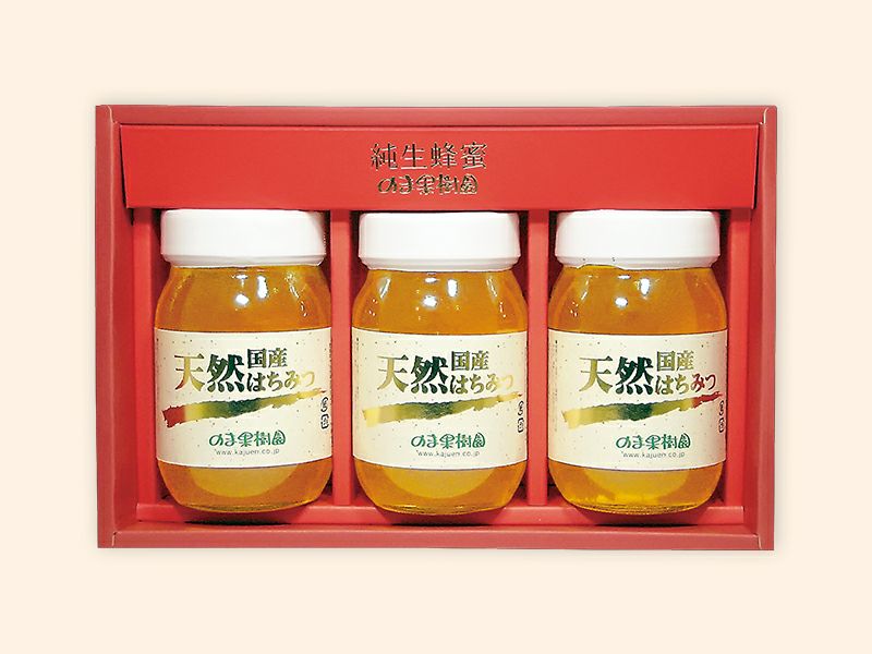 天然素材　バチ　重さ約　118g 天然アカシヤハチミツセット(1000g×2) はちみつ 国産 アカシヤ 天然